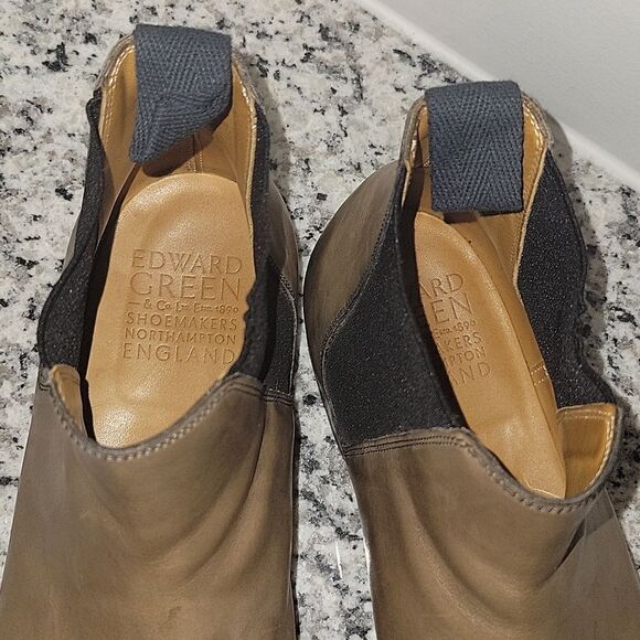 Edward Green Camden Antique Finish Brown Leather Chelsea Boot  10US 9.5UK main image 5